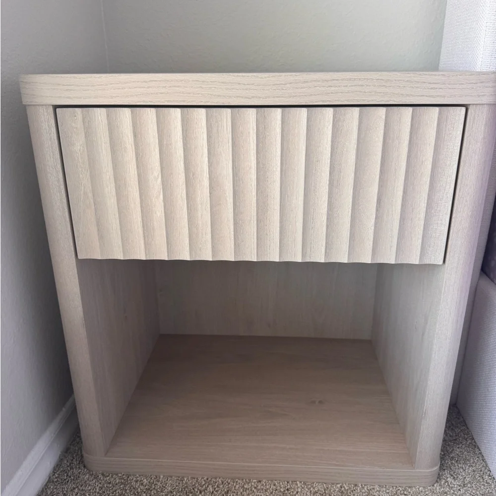 Modern Cream Drawer Liner Cabinet